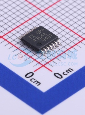 运算放大器 OPA4354AIPWR TSSOP-14 TI/德州 电子元器件原装正品