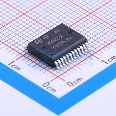 功率电子开关 VNQ5050K-E PowerSSO-24 意法半导体芯片 原装正品