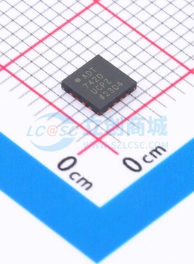 温度传感器 ADT7420UCPZ-R2 LFCSP-16 ADI(亚德诺) 电子元件配单