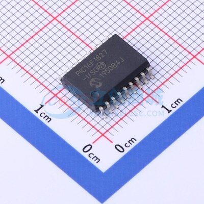 单片机(MCU/MPU/SOC) PIC16F1827-I/SO SOIC-18 MICROCHIP(美国微