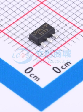 线性稳压器(LDO) LR78L10A SOT-89 LRC(乐山无线电) 电子元件配单