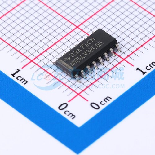 RS-485/RS-422芯片 AM26LV32CD SOIC-16 TI/德州 电子元器件配单