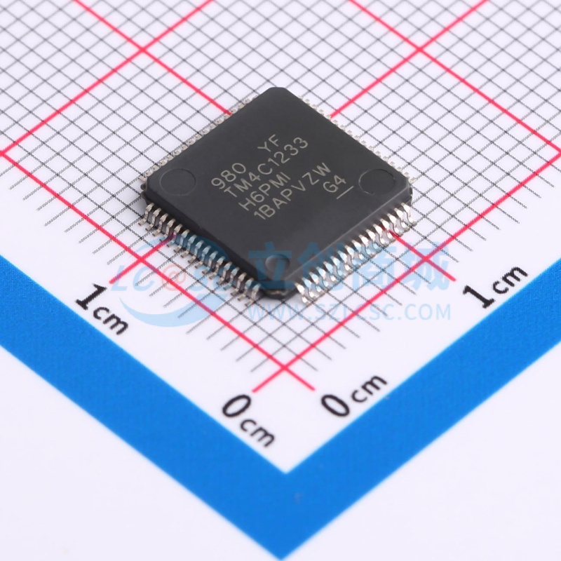 单片机(MCU/MPU/SOC) TM4C1233H6PMI TQFP-64 TI/德州 电子元器件