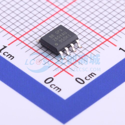运算放大器 OPA2604AU/2K5 SOIC-8 TI/德州 电子元件配单原装正品