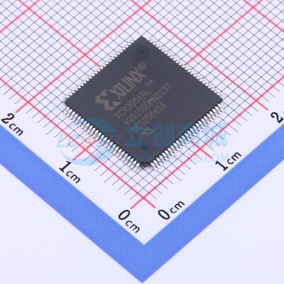 可编程逻辑器件(CPLD/FPGA) XCR3064XL-10VQG100I VQFP-100 XILIN