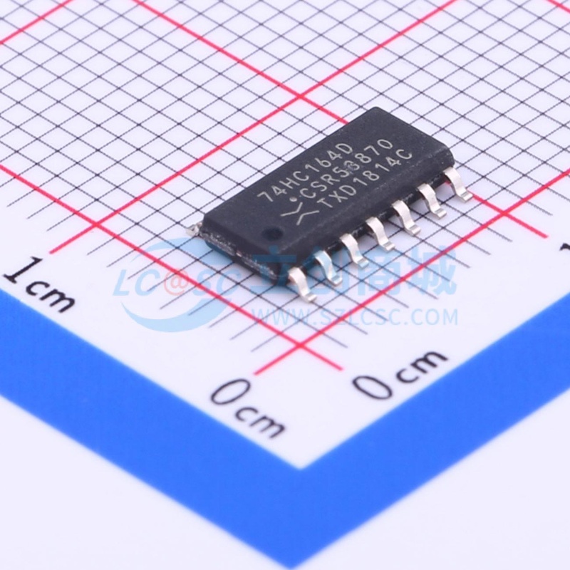 移位寄存器 74HC164D.653 SOIC-14 Nexperia(安世) 电子元件配单