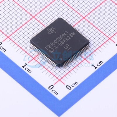 单片机(MCU/MPU/SOC) F280025PNS LQFP-80 TI/德州 电子元件配单