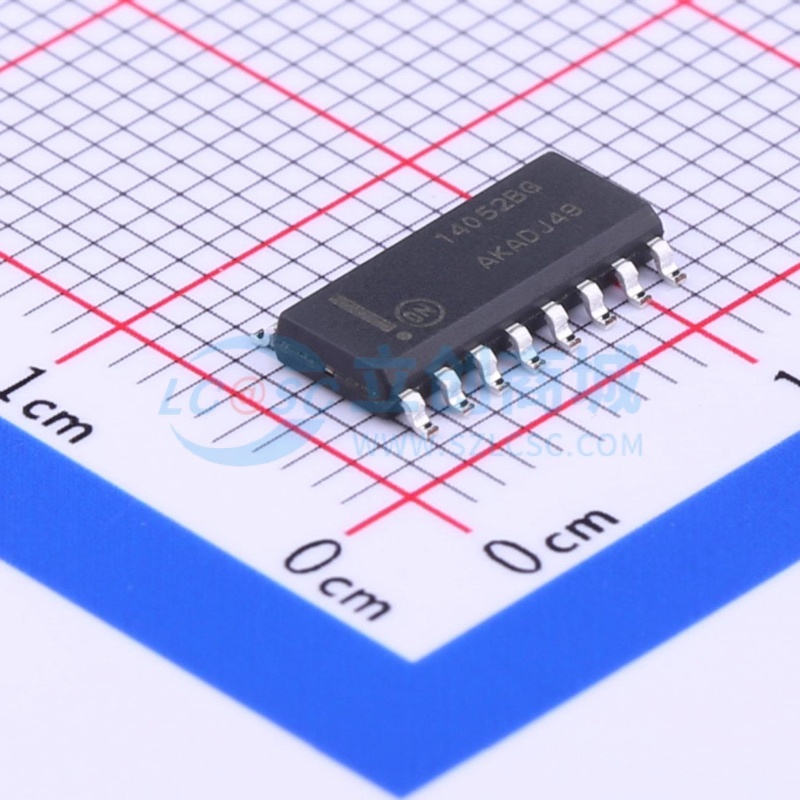 模拟开关/多路复用器 MC14052BDG SOIC-16 onsemi(安森美) 元器件
