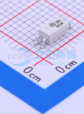 晶体管输出光耦 HMHAA280R2 SOP-4-1.27mm onsemi(安森美) 元器件