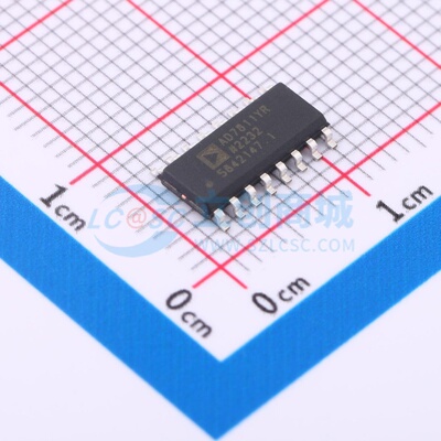 模数转换芯片ADC AD7811YRZ SOIC-16 ADI(亚德诺) 电子元器件配单