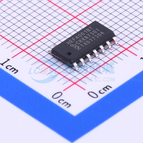 逻辑门 HEF4001BT.653 SOIC-14 Nexperia(安世) 电子元件原装正品