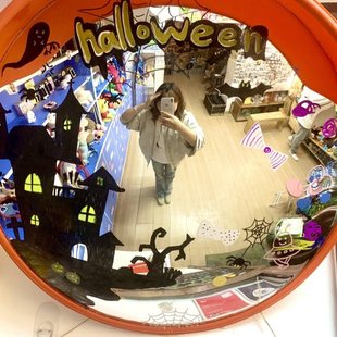 【出片新道具】哈哈镜ins风室内凹凸镜diy涂鸦广角镜家居装饰摆件