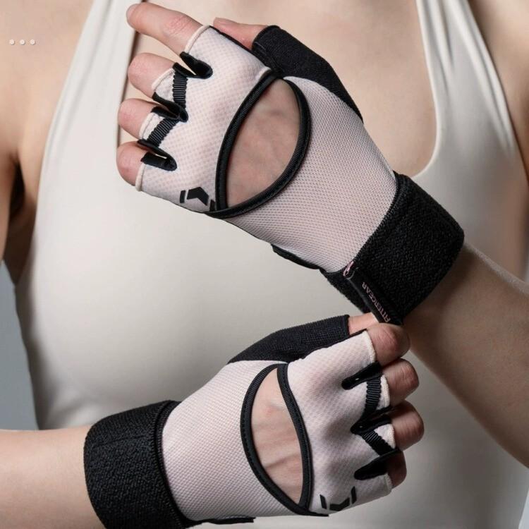 健身手套女防起茧专用运动单杠带护腕撸铁器械训练防滑