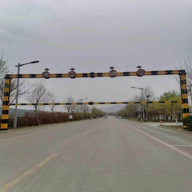 地下车库限高杆车库入口限位杆道路限高架高速旋转龙门公路限高架