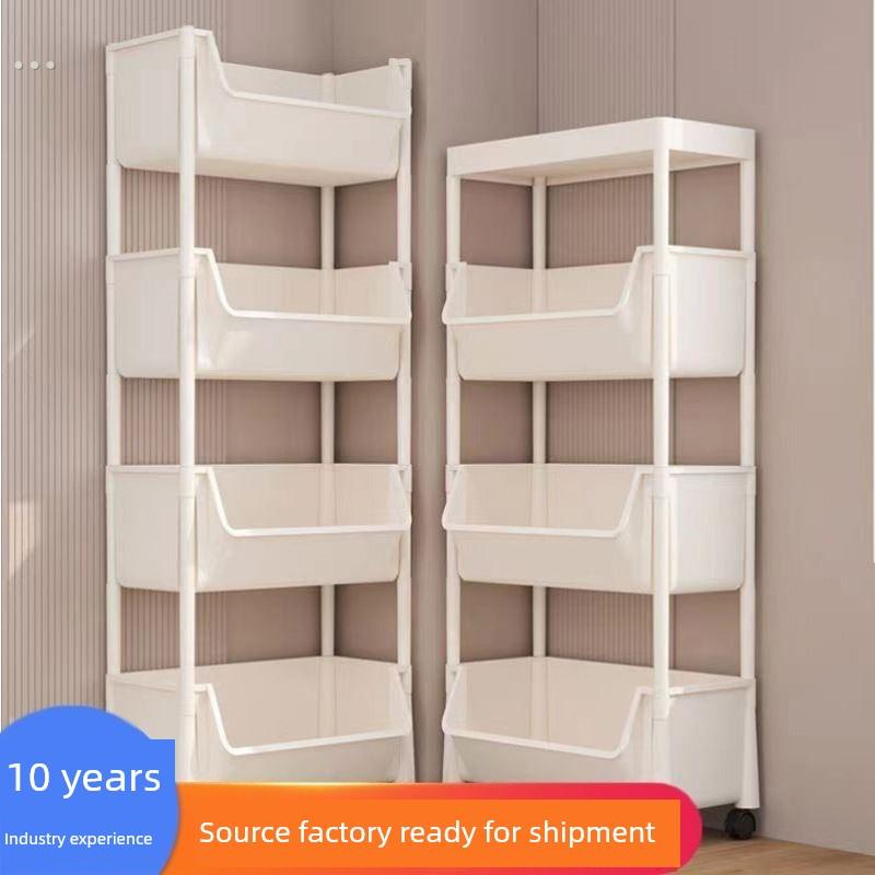 移动置物架落地多层带轮玩具厨房卧室菜篮浴室卫生间收纳储物架