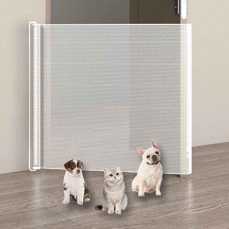 防止猫咪出门防猫进卧室宠物围栏拦猫门伸缩栅栏挡猫隔断挡板神器