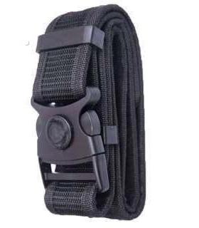 保安专用腰带卡扣特勤巡逻武装工作服装备多功能黑色帆布加厚训练