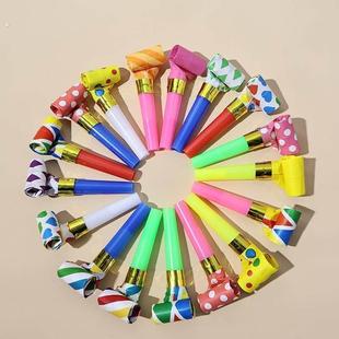 哨子儿童玩具生日吹卷吹龙口哨吹吹卷吹哨吹气喇叭吹婴幼儿吐舌头