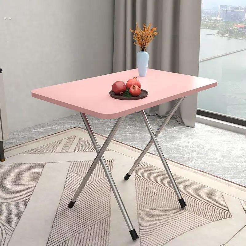 折叠桌家用简易餐桌吃饭小桌出租屋学生桌简易小方桌户外摊
