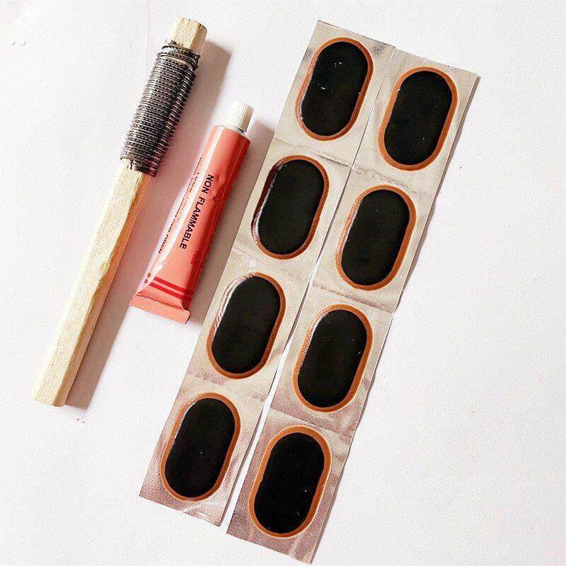 自行车 补胎套装 补胎胶片修车工具电动车摩托车山地车补内胎胶片