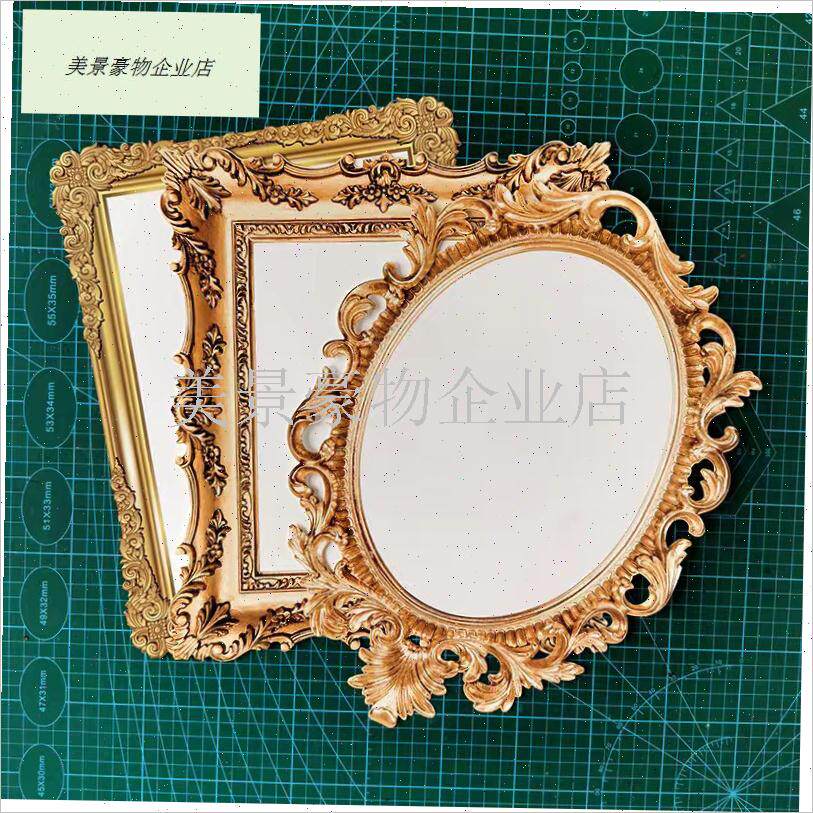 欧式复古金色相框绘画卡纸仿浮雕边框美术画纸学生手Z绘纸画室专.
