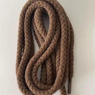 男士运动裤腰带绳加长加粗棉麻绳米色休闲短裤头抽绳打结卫衣绳女