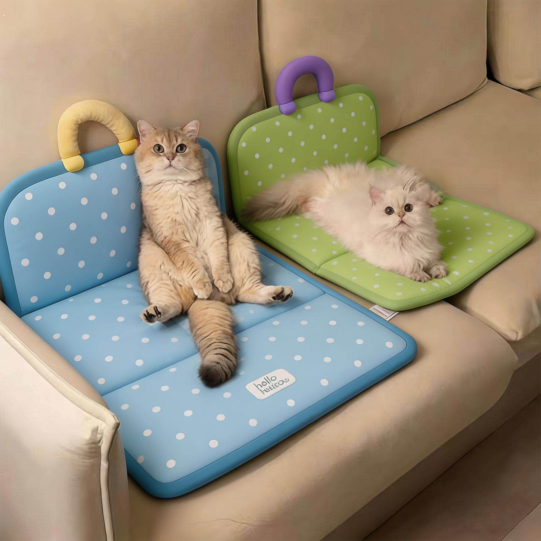 宠物冰垫猫咪冰垫狗狗凉席夏天睡觉垫子降温猫窝不沾毛防水凉垫