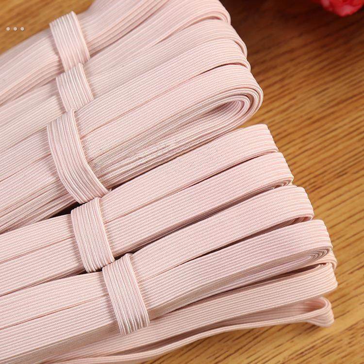 火烧自粘松紧带 加厚宽扁松紧带弹力绳 双层大人裤子橡皮筋松紧绳