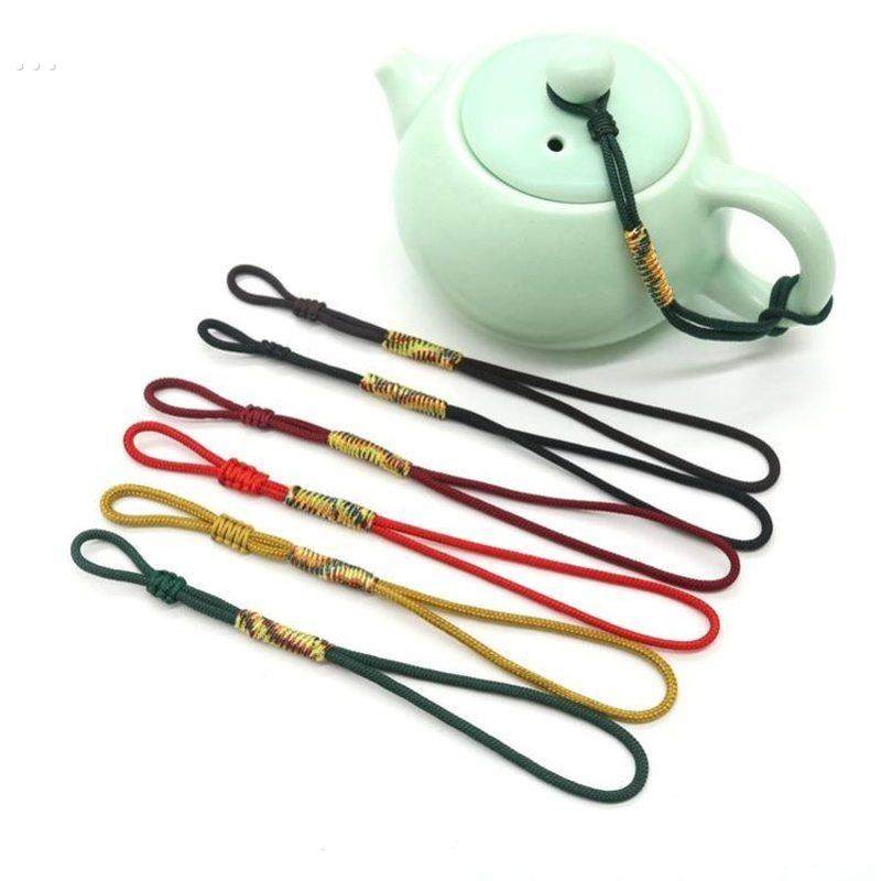 高端壶绳绑壶绳茶壶专用绳紫砂壶高档茶壶盖小提溜杯盖挂绳紫砂壶