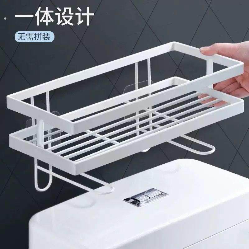 放马桶上方水箱的架子厕所卫生间植物置物支架坐便器各种收纳神器