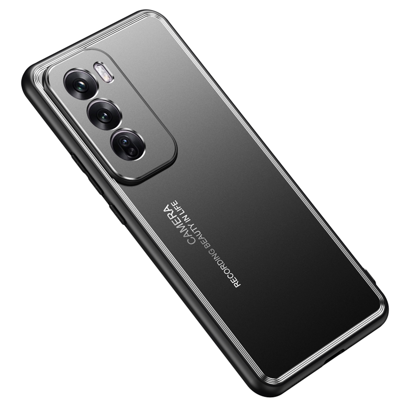 OPPOReno12金属磨砂手机壳外壳