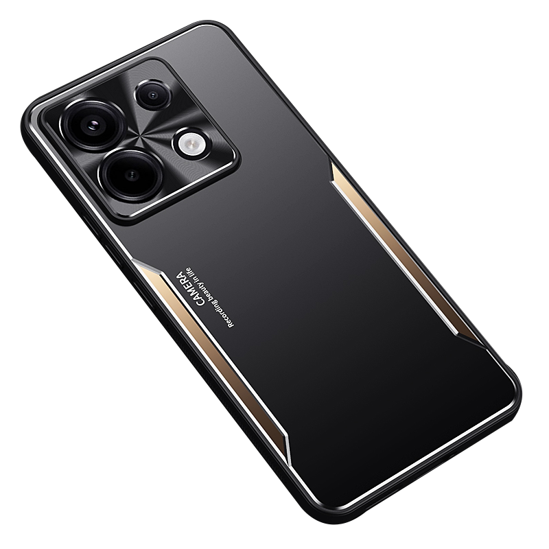 红米note13金属磨砂手机壳外壳男