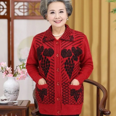 vv中老年人妈妈装外套