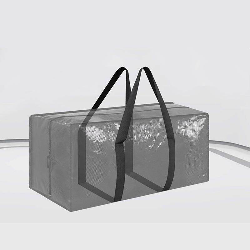 衣搬收纳链袋HBL防水物大容量蓝色PE编织手提袋家用家加厚拉包装