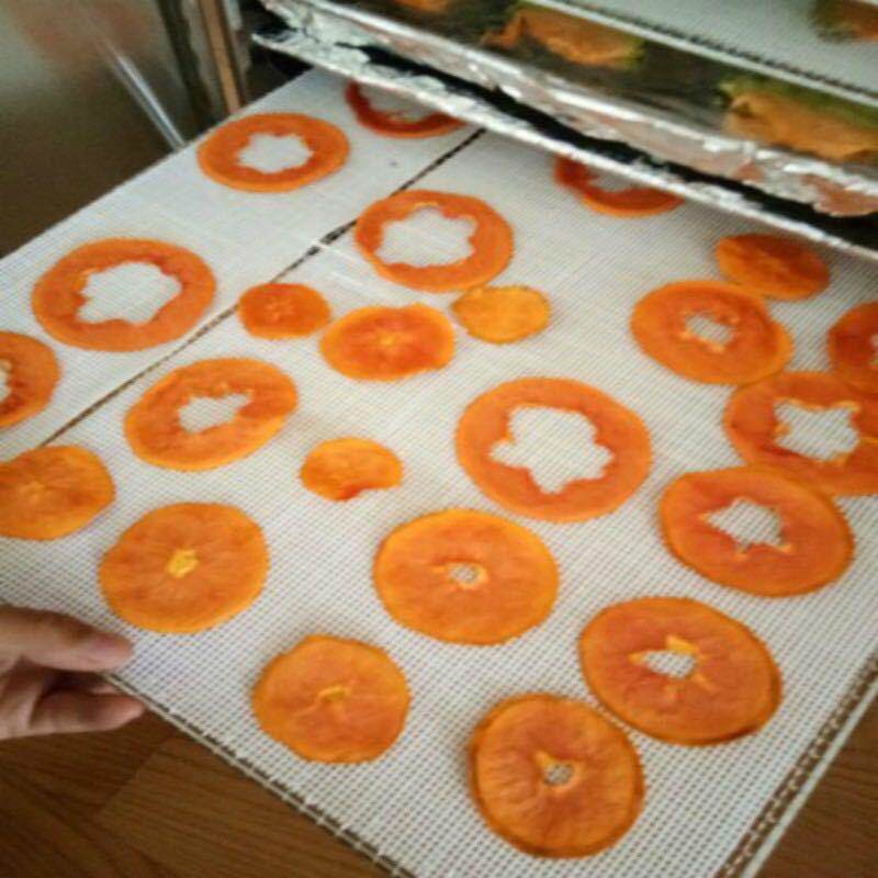 水果烘干机食品垫硅胶烘干垫不粘干燥出口水果圆形烘干食品脱水垫