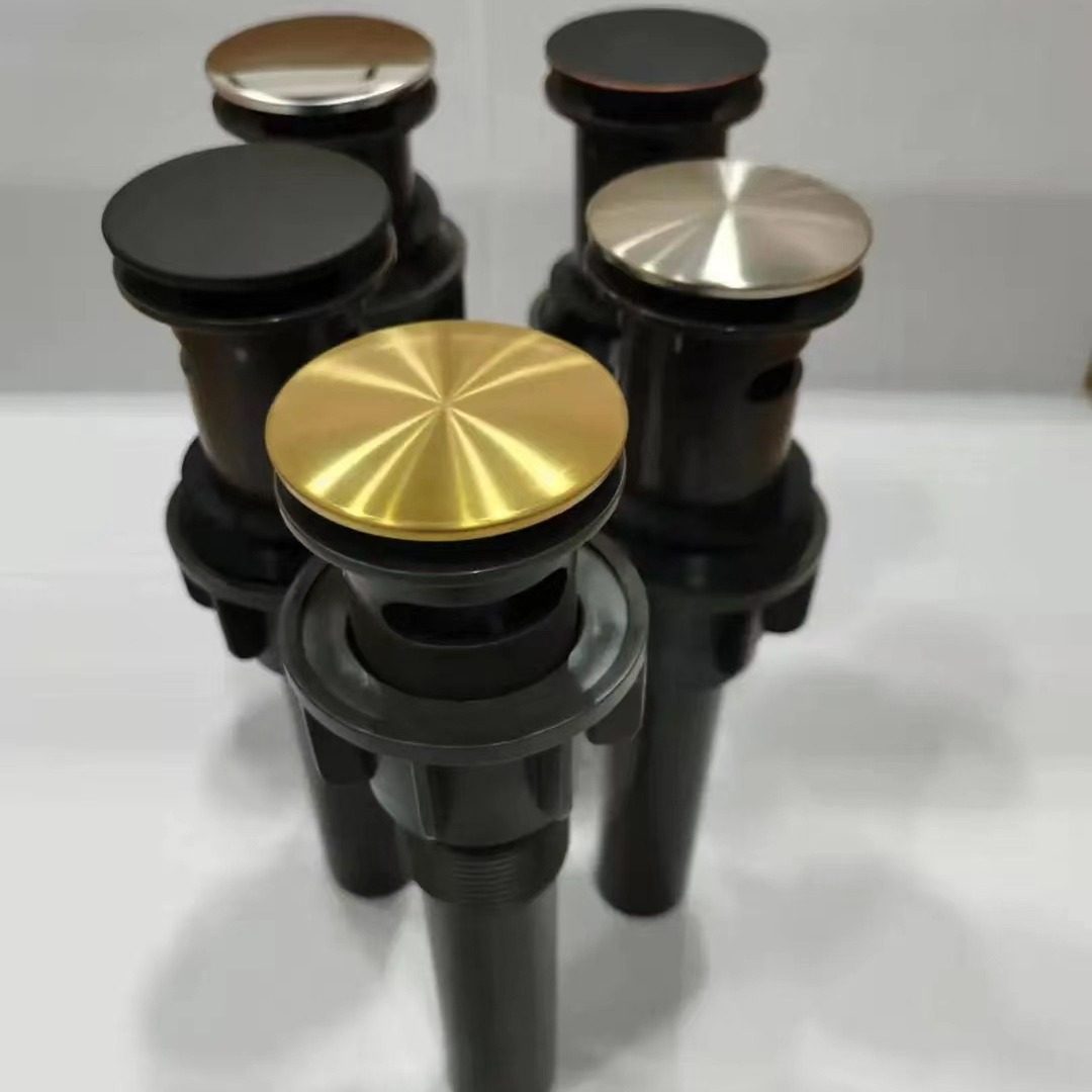 洗水池全套枪灰下水黑色下水台口电镀金落水拉丝器盆拉丝下水器,家装主材,水槽下水器,淘宝优惠券,粉丝福利购,淘宝优惠卷