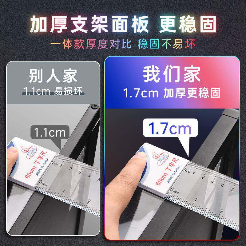 摆摊商用发光小黑板店铺用荧光板价格广告板挂式展示牌led闪光