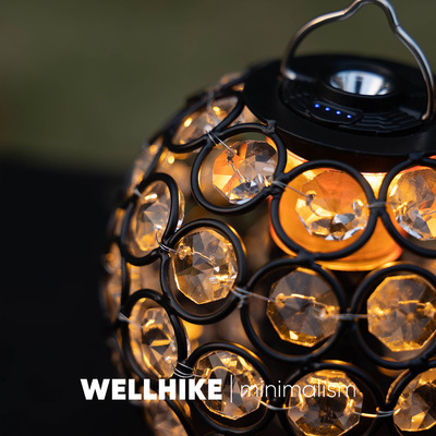 跨境户外露营GoalZero38explore水晶球灯灯光LED灯罩帐篷影配件