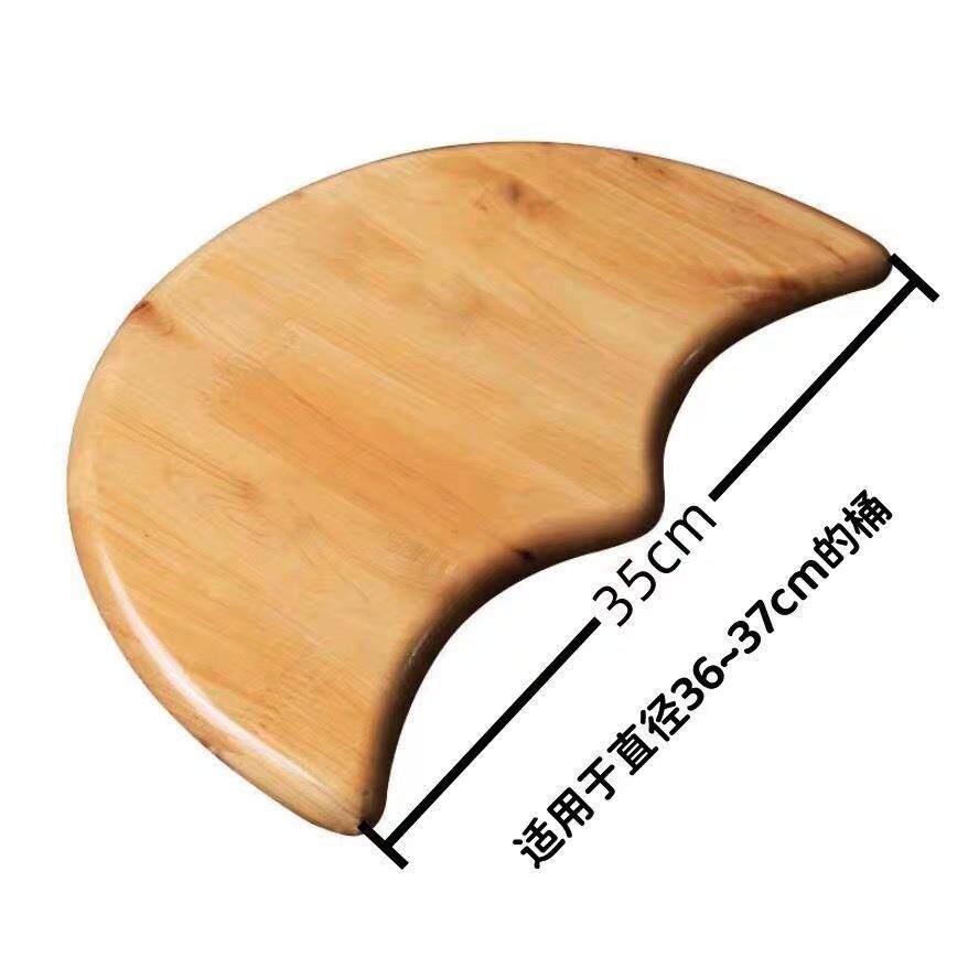 泡脚木桶盖子足浴桶木盖泡脚盆盖子厂家家用木盖子足浴桶