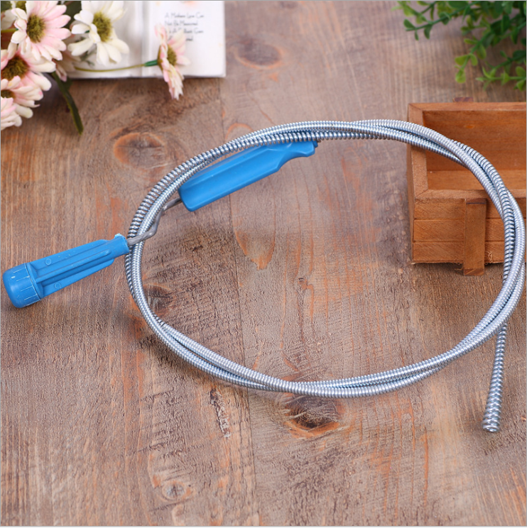 通下水道疏通神器钢丝手摇管道疏通器厨房厕所地漏专用工具疏通机