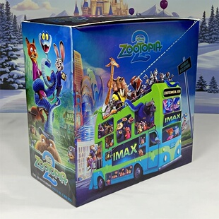 30包一盒Zootopia2卡牌盲袋疯狂动物城2电影周边儿童收藏卡包盲袋