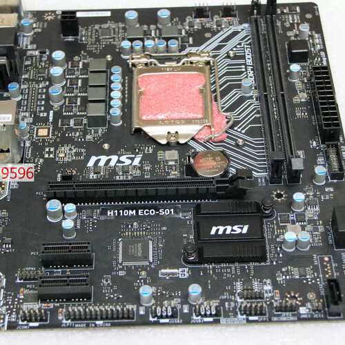 微星 H110M ECO-S01主板 LGA1151 DDR4 B150 游戏主板议价