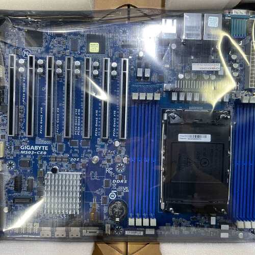 MS03-CE0/MS03-6L0 4677 DDR5 C741 IPMI M.2 单路主板议价