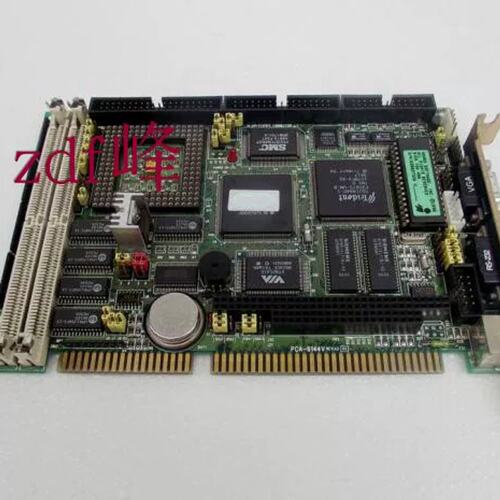 PCA-6144V REV.A2 02 ISA 486半长板工控电脑集成显卡主板议价