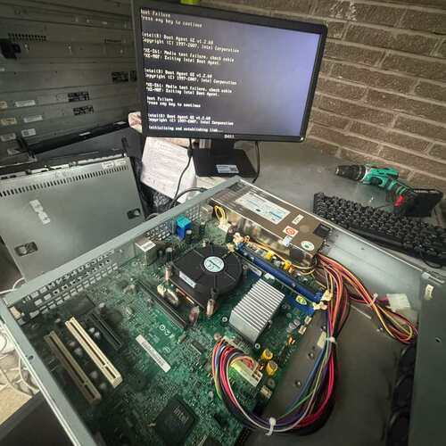 S3200SH DDR2 双千兆网卡775主板 送CPU上海发货。议价