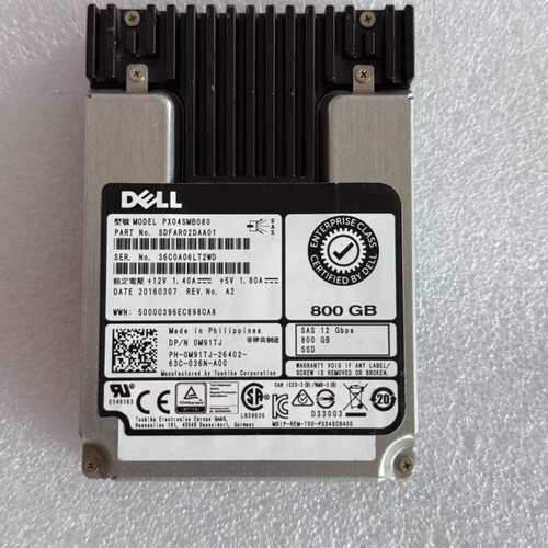 / 800G SAS 12G SSD 0CN3JH PX05SMB080Y 固态硬盘 保议价
