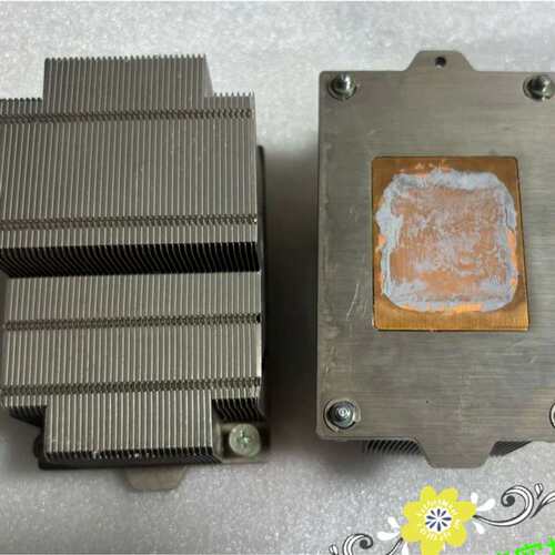 2285 2288V2散热器 2U长方形X79 2011针 铜底 被动式 DIY改装议价