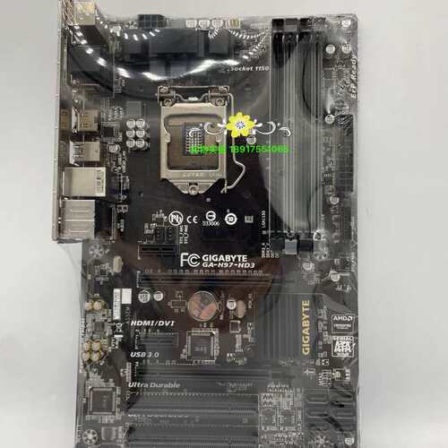 GA-H97-HD3 主板 1150针 DDR3 大板 支持i3 i5 i7 CPU议价