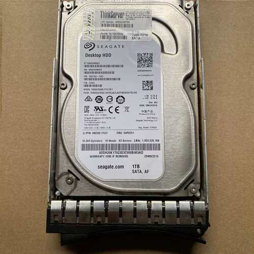 / 00LA946 1TB 7.2K SATA 3.5寸 00PC551 服务器硬盘议价