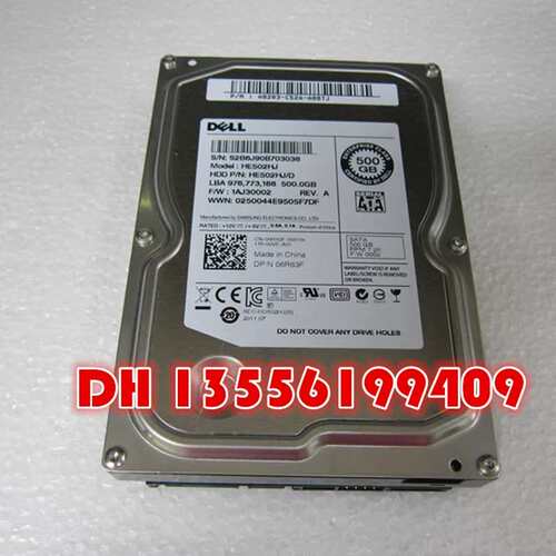 ， 硬盘 500G 7.2K SATA 3.5寸 6R63F适合R210机型议价